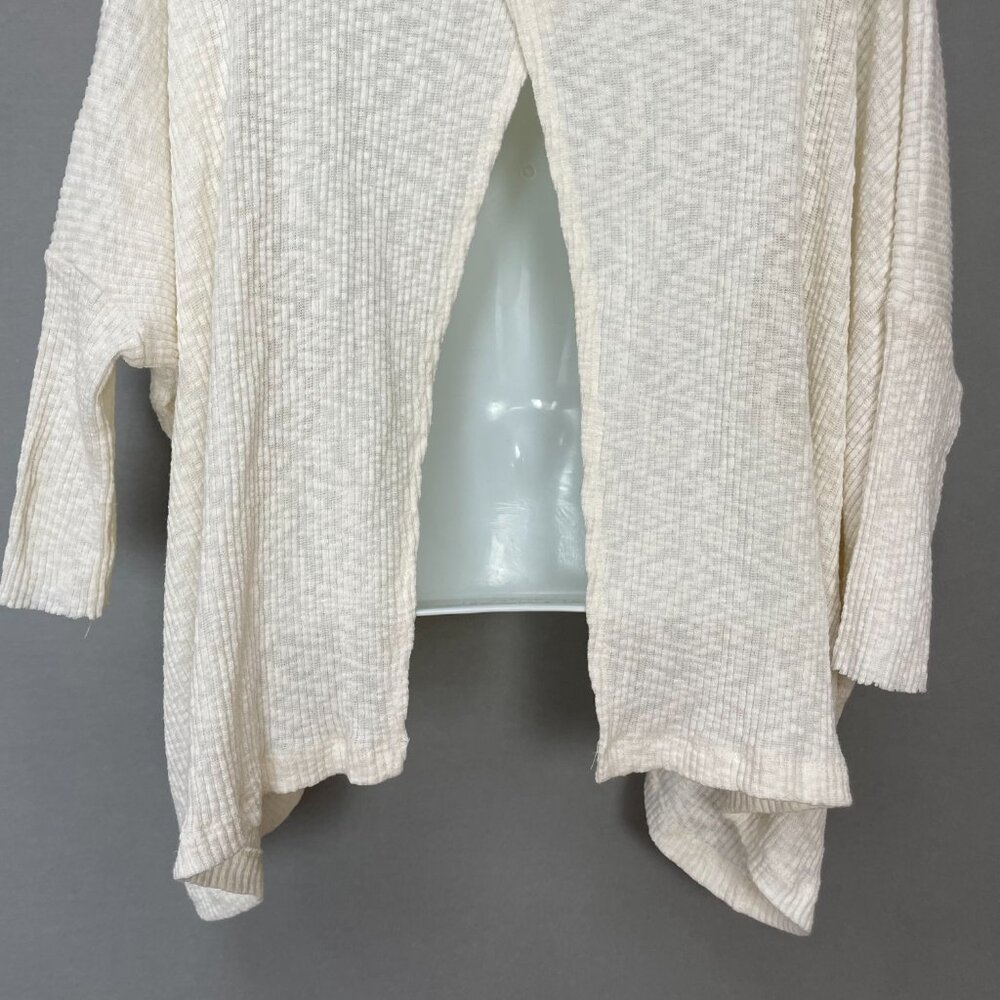 Free People Beach Sweater World Traveler Split Back Dolman Fitted Sleeves XS Top - Picture 8 of 11